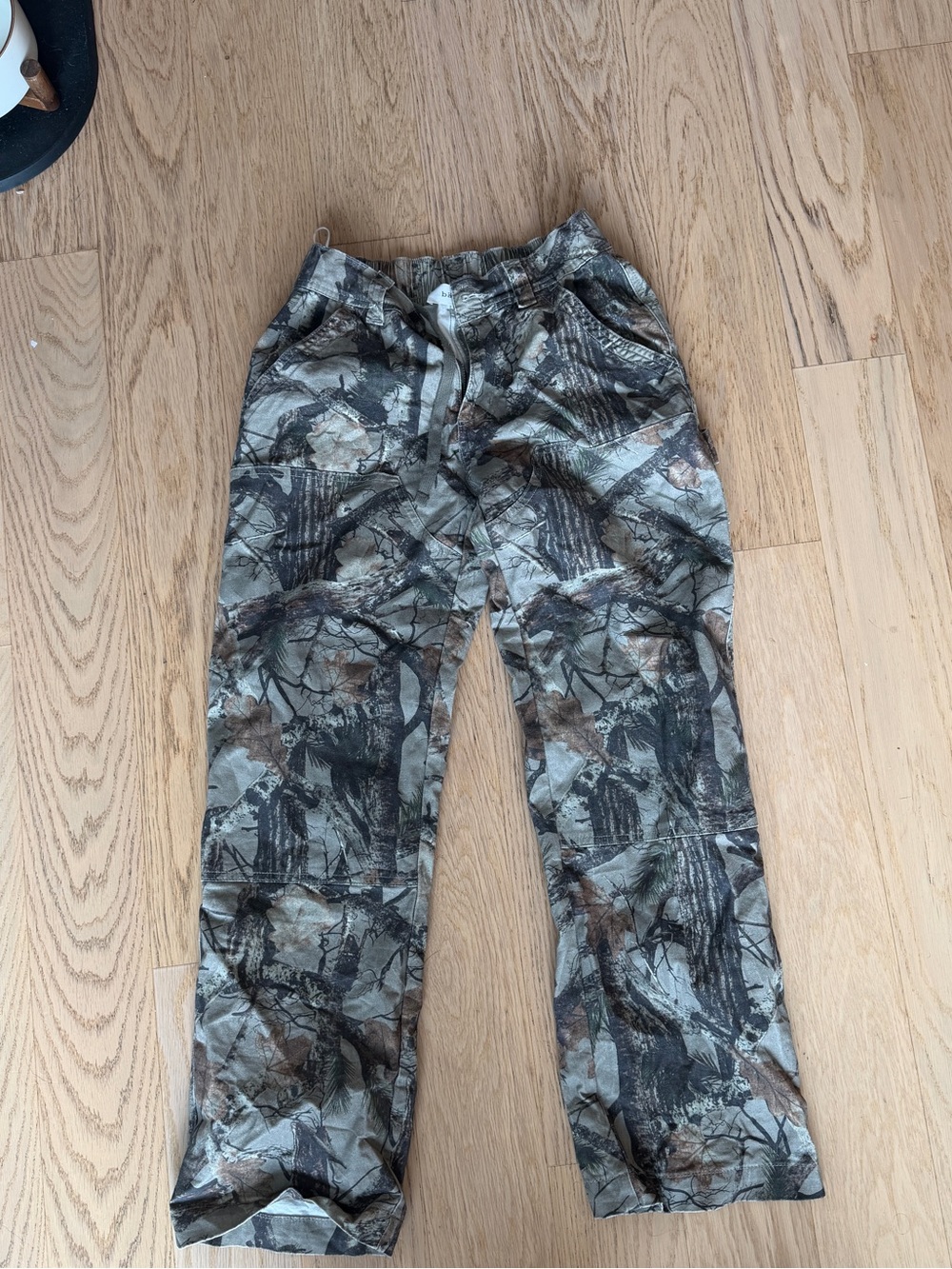 Bacio Women’s Straight Leg Pants in Brown/Green Camo